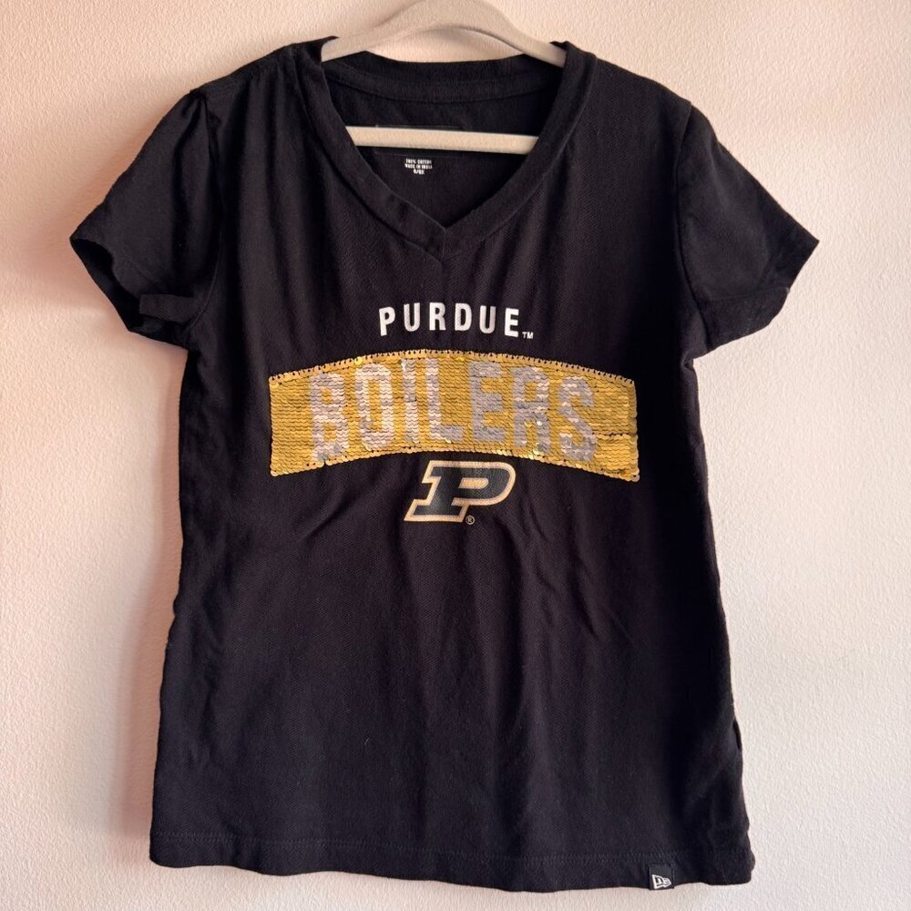 Purdue University Boilermakers Youth T-Shirt Size 6/6x Casual Athletic College - Picture 1 of 7